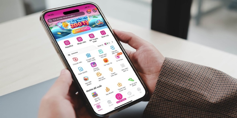 Hướng dẫn nạp tiền game bài đổi thưởng qua Momo tại  chuẩn nhất